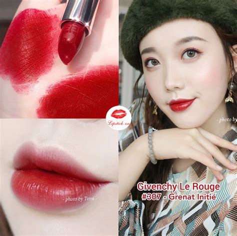 son givenchy 307|Review son Givenchy 307 Le Rouge Đỏ Đậm.